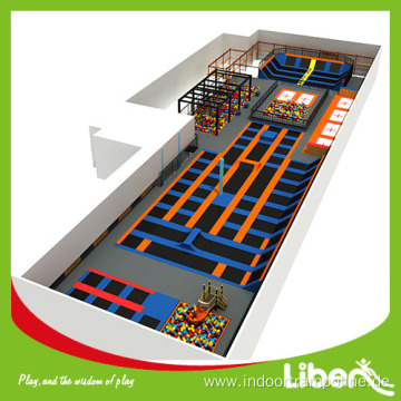 Indoor big adult trampoline park cost